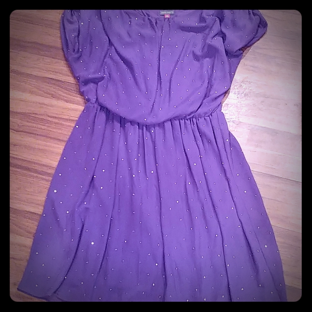 Purple dress